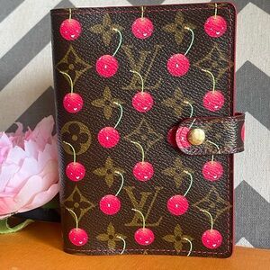 Authentic & Rare Louis Vuitton Cerise Limited Edition Agenda PM